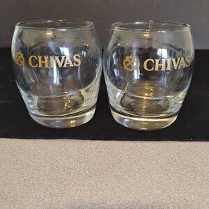 Chivas Regal Vintage Rocks Glasses, Set of 2